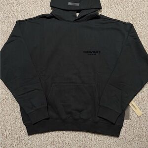 Essentials Charcoal Hoodie for Men